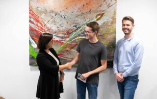 Esther Göpfert, Korbinian, Kohr und Ausbilder Sascha Niedermeyer