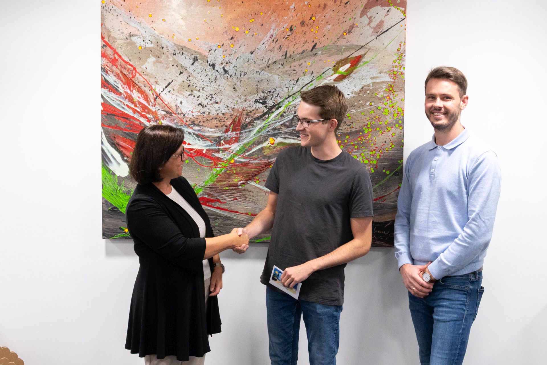 Esther Göpfert, Korbinian, Kohr und Ausbilder Sascha Niedermeyer