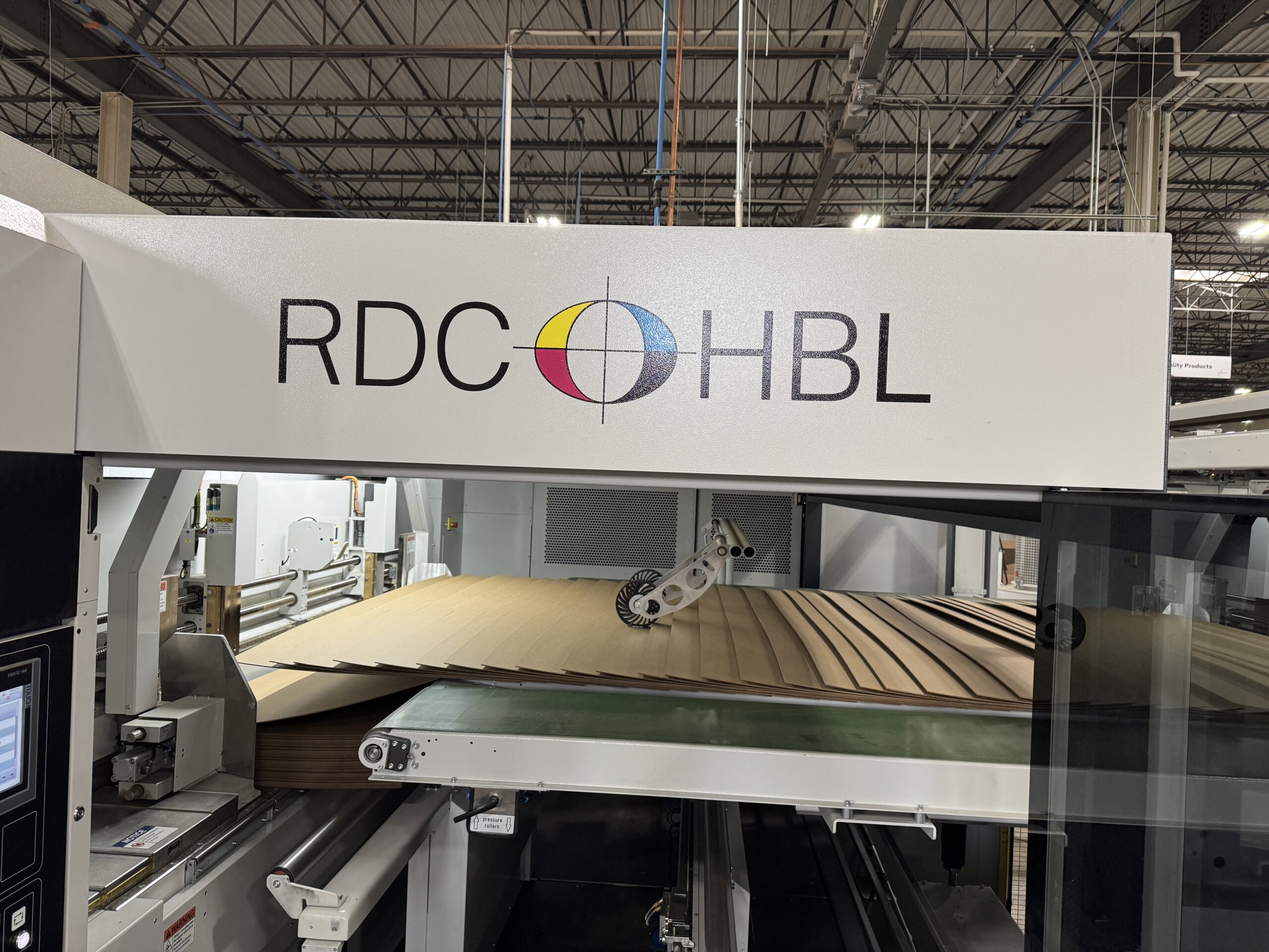 Logo RDC HBL on the Machine